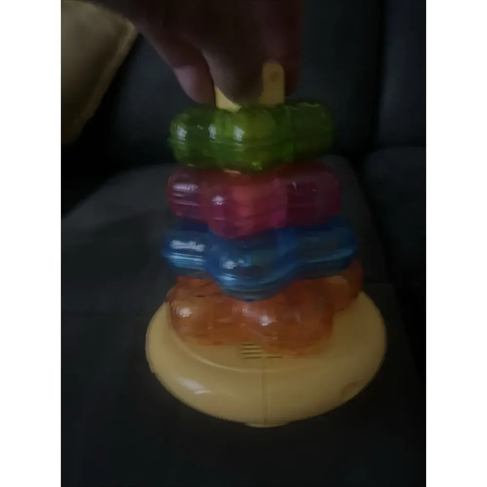 Fisher Price Superstar Classical Rock A Stack Star Stacking Rings Musical Lights
